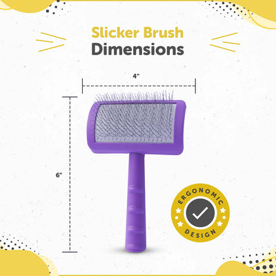 Pet Grooming Slicker Brush for Dogs