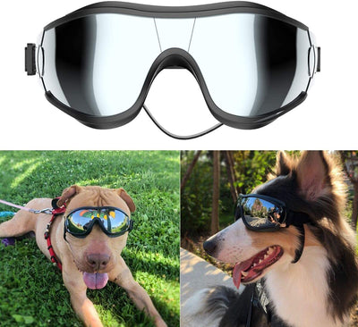 UV Protection Wind Protection Dust Protection Fog Protection Pet Glasses Eye Wear Protection with Adjustable Strap