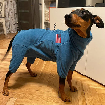 Fleece Pet Windproof Dog Sweater